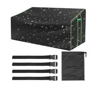 Dubbulon Outdoor Bench Covers Waterproof - Weather Resistant Protector | Heavy-Duty Patio 2-Seater Bench Covers,for Maintenance Care Backyard Porch Lawn Couch Sofa Furniture