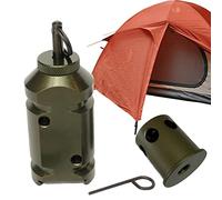 Dubbulon Perimeter Trip Alarm 12 Gauge Trip Wire Alarm, Aluminum Alloy Trip Alarm Kit, Perimeter Alarm Outdoor, Perimeter Trip Alarm Camp Safe Alarm, Portable Camping Accessories Security System