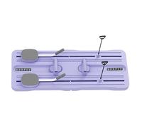 Dubbulon Pilates Machine,Abdominal Pilates Workout Board for Women - Foldable Fitness Equipment Core Strengthening Exercise for Yoga Postnatal Recovery