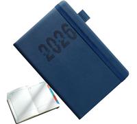 Dubbulon Planner 2026 | Academic Diary for Students | A5 Personal Daily Organizer for Fitness Academic Business Trips Home Travel School Student Meetings Commute Work