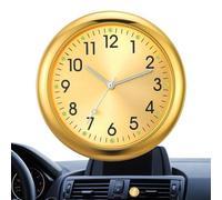 Dubbulon Quartz Clock For Car - Stick Clock For Car Dashboard | Tiny Small Car Vent Clocks | Waterproof Car Air Vent Clip Clock | For Officess Workbench Locker, Car Decoration