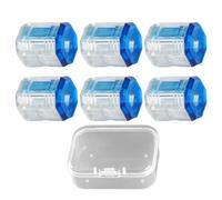 Dubbulon Screwdriver Head Magnetic Ring, Transparent Hand Tool Attachment,Magnetic Screw Holder for Drill Bit - for Men Beginners Workers Crafters Home Improvement Innovation