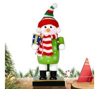Dubbulon Small Christmas Figurines - Cute Christmas Nutcracker Figures Desktop Decor,Party Statues Table Centerpiece for Adults Children's Day Wedding Valentine's Day Halloween Tabletop Shelf