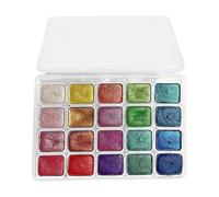 Dubbulon Watercolor Paint Set - Watercolor Paint Set with 20 Colors - Drawing Art Supplies Crafting Stationery for Illustration Sketching Card Making