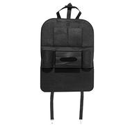 Dubens® Car Seat Back Organiser with Premium Back Seat Protector/Large Bags and iPad/Tablet Compartment, Children's Car Seat Cover Protector Waterproof, Kick Mats - Universal Fit