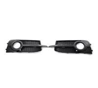DUBHYYPS Car Front Bumper Fog Light Grill for Audi A1 8X S-Line 2011-2014 8X0807681B/8X0807682B,Fog Lamp Vent Grille Fog Lamp Bezel Cover Trim Car Accessories,1 Pair
