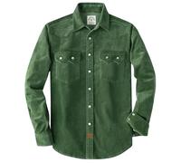 Dubinik® 10 oz Ultra Heavyweight Corduroy Pearl Snap Shirt Men Western Vintage Jacket Long Sleeve Casual Cotton 2 Pockets