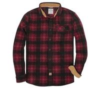 Dubinik® 6 oz Flannel Shirt for Men Long Sleeve Casual Brushed Cotton | Cotton, Pocket, Flannel, Corduroy Lining, Vintage, Work, Travel, Soft, Lightweight, Warm, Regular Fit, Button Down, Plaid