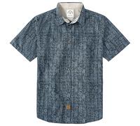 Dubinik® Mens Short Sleeve Button Down Shirts 100% Cotton Plaid Men's Casual Button-Down Shirts with Pocket