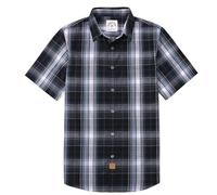 Dubinik® Mens Short Sleeve Button Down Shirts Summer Vintage Short Sleeve Button Down Men Lightweight Men's Casual Shirts