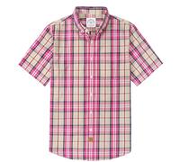 Dubinik® Mens Short Sleeve Button Down Shirts Summer Vintage Short Sleeve Button Down Men Lightweight Men's Casual Shirts