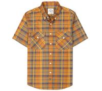 Dubinik® Viscose Made from Bamboo Mens Short Sleeve Button Down Shirt Two Pockets Soft Vintage Regular Fit Mens Casual Shirts