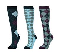 Dublin 3 Pack Socks - Adults One Size · Classic Royal Blue