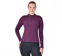 Dublin Brushed Long Sleeve Womens Riding Top - Purple Violet or Navy Blue