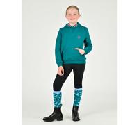 Dublin Camile Contrast Tie Hoodie for Kids Deep Lake - Size 6