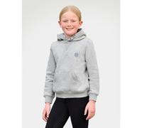 Dublin Camile Contrast Tie Hoodie for Kids Grey Marle - Size 8