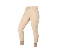 Dublin Cammy Comfort Twill Ladies Breeches Biscuit - 12/30