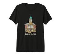 Dublin Castle Art Premium T-Shirt