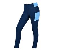 Dublin Children's Everyday Full Seat Riding Tights - 14 Years · Navy/Blue