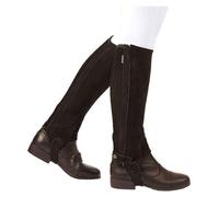Dublin Childrens/Kids Suede Half Chaps II / N/A N/A WB1006