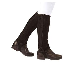 Dublin Childrens/Kids Suede Half Chaps II WB1006