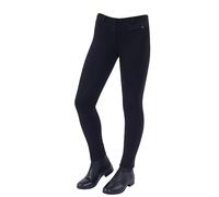 Dublin Supa-Fit Pull On Knee Patch Jodhpurs Childs (Black, 14/26")