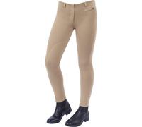 Dublin Childrens/kids Supa-Fit Pull On Knee Patch Jodhpurs Beige (24In)