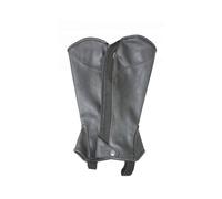 Dublin Childrens Stretch Fit Half Chaps - Black