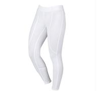 Dublin Childs Cool It Gel Riding Tights - White - Size: Age 12