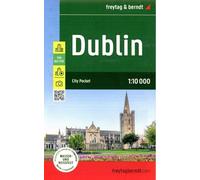 Dublin City Pocket Map: 1:10,000 scale