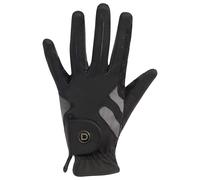 Dublin Cool-it Gel Touch Fastening Riding Gloves in Black | Size: XS Dublin Black XS