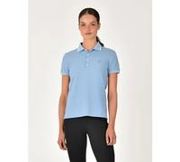 Dublin Cotton Pique Ladies Polo Top - Blue Fog - Slight Second