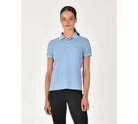 Dublin Cotton Pique Ladies Polo Top - Sky Blue