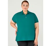 Dublin Curve Lauren Short Sleeve Polo for Ladies Deep Lake - Size 16-18