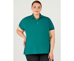Dublin Curve Lauren Short Sleeve Polo for Ladies Deep Lake - Size 16-18