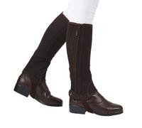 Dublin Easy-Care Half Chaps - Black, Size XS