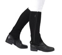 Dublin Unisex Easy Care Half Chaps II Black L