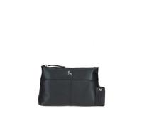 'Dublin' Elegant Real Leather Crossbody Bag Ashwood Leather Black One Size