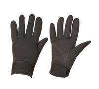 Dublin Everyday Neoprene Riding Gloves - Horse Riding Gloves - Black - Size: Large