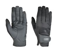 Dublin Black Everyday Softback Riding Gloves - Adults Large