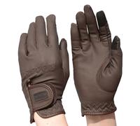 Dublin Everyday Touch Screen Compatible Riding Gloves - 8 · Brown