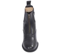 Dublin Evolution Adults Zip Front Leather Paddock Boots Black (8 Uk)