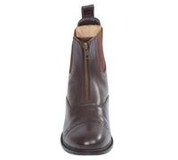 Dublin Evolution Adults Zip Front Leather Paddock Boots Brown (5 Uk)