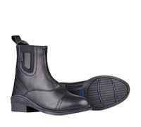 Dublin Evolution Zip Front Waterproof Paddock Boots - Adults Unisex Horse Riding Boots - Black - Size: Adults 7
