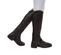 Dublin Fusion Grip Half Chaps - Brown - Medium
