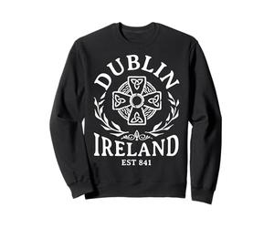 Dublin - Ireland - Celtic Cross - Irish Heritage - Dublin Sweatshirt