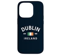 Dublin Ireland Est. 988 Irish Flag Souvenir Case for iPhone 14 Pro