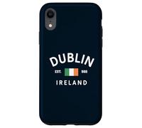 Dublin Ireland Est. 988 Irish Flag Souvenir Case for iPhone XR