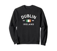 Dublin Ireland Est. 988 Irish Flag Souvenir Sweatshirt