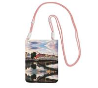Dublin Ireland Ha Penny Bridge River A Large Capacity Crossbody Phone Case For Worry Free Travel